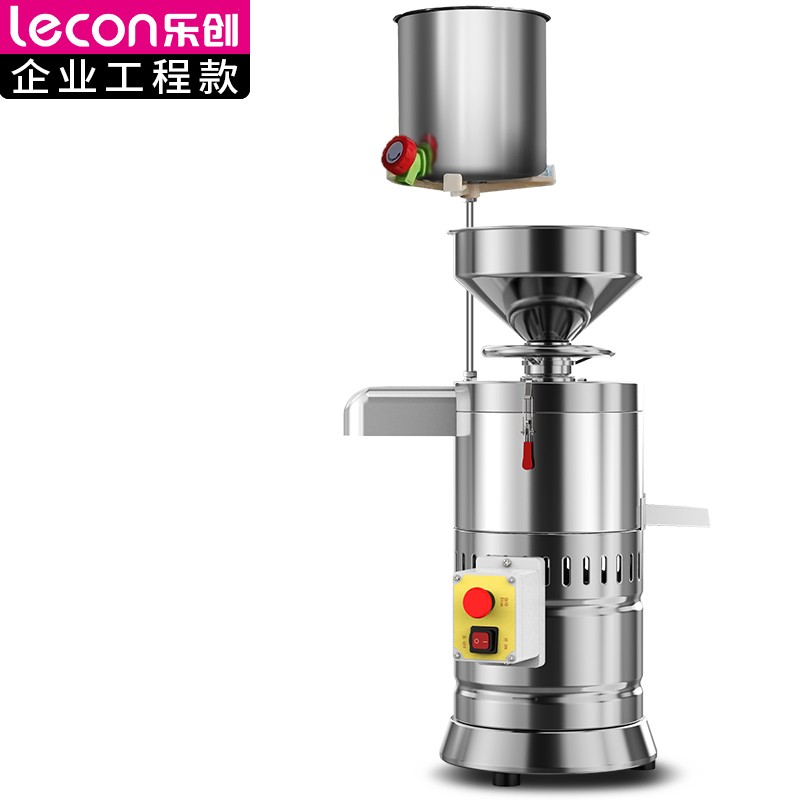 榨汁机 乐创/lecon LC-ZF105 机械式 不锈钢色 35L 有网研磨